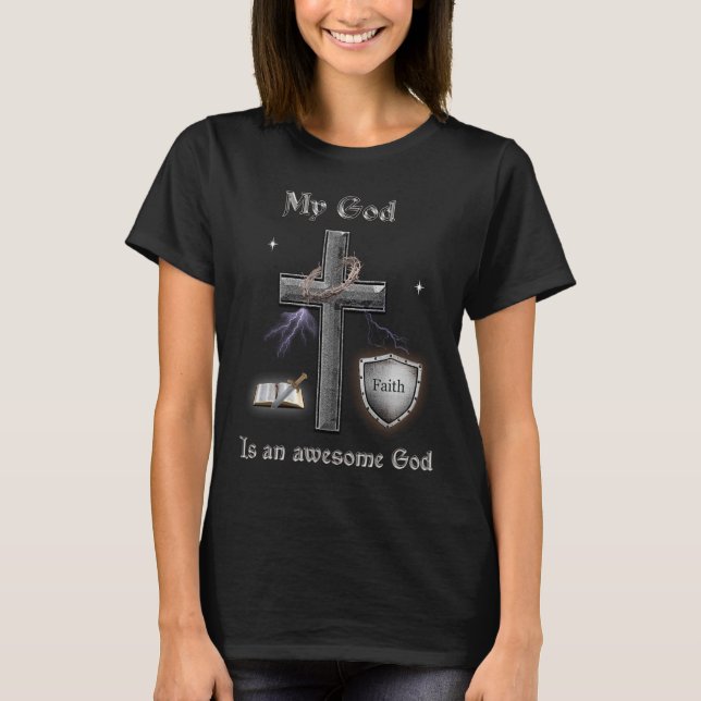 Camiseta Escritura de bíblia (Frente)