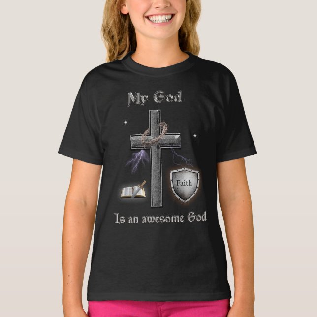 Camiseta Escritura de bíblia (Frente)