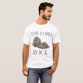 Camiseta Escritura De Bíblia Do Psalm 18:2 KJV Unisex
