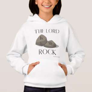 Camiseta Escritura de Bíblia Psalm 18:2 Citação de KJV Girl