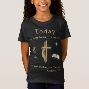 Camiseta Escritura de Bíblias Cristã