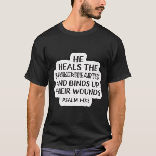 Camiseta Escritura do Dia Salmo 147:3