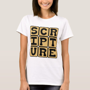 Camiseta Escritura, Estudo Bíblico