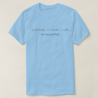 Camiseta Escritura História Vida – Texto Marrom