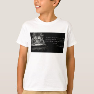 Camiseta Escritura Versa bíblia 1 Peter 5:8 KJV Boy s