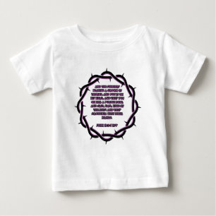 Camiseta Escritura Versa da Bíblia do John 19:2-3 KJV