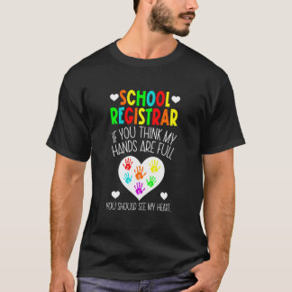 Camiseta Escrivão Escolar Meu Coração Registr Escola de Sec