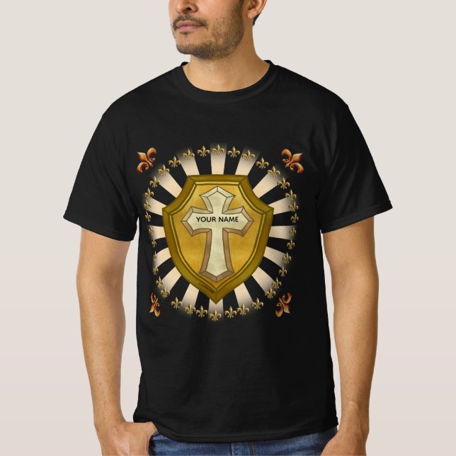 Camiseta Escudo Cristão (Frente)