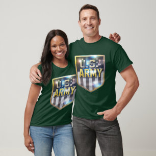 Camiseta Escudo da Bandeira do Exército