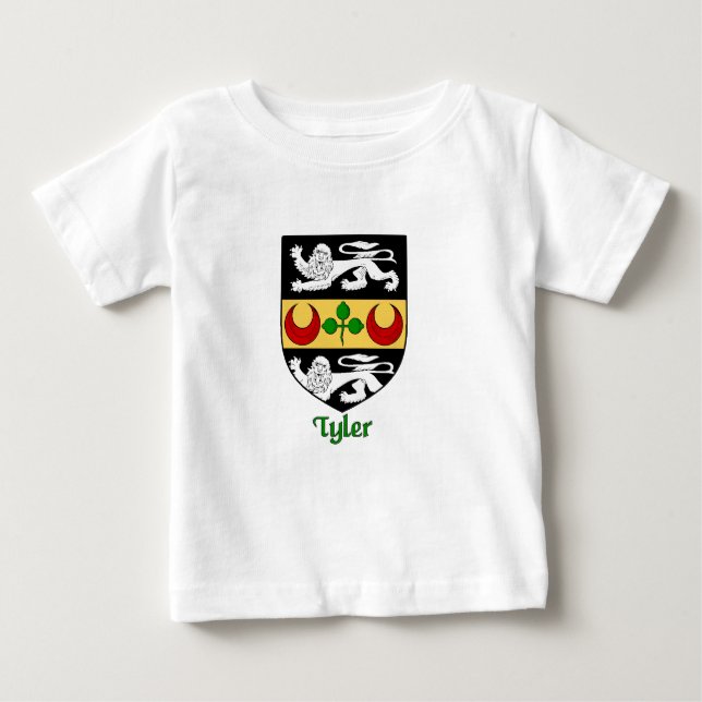 Camiseta Escudo da família Tyler (Frente)