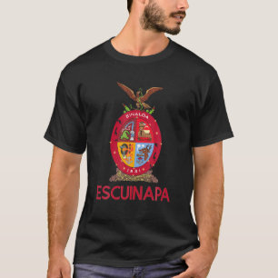 Camiseta Escudo De Águia Eagle Escuinapa Sinaloa Estado Do 