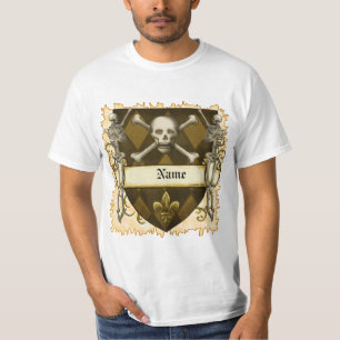 Camiseta Escudo de Esqueleto