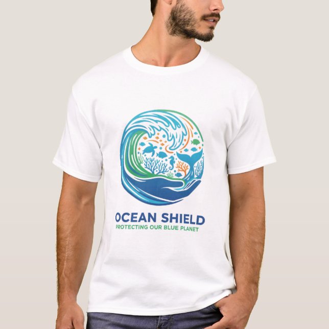 CAMISETA ESCUDO DO OCEANO (Frente)