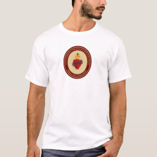 Camiseta Escudo do Sagrado Coração de Jesus. Alto!