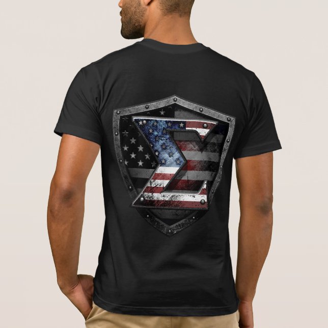 Camiseta Escudo Patriótico SIGMA (Verso)