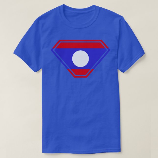Camiseta Escudo SuperEmpoderado Laos (Frente do Design)