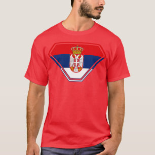 Camiseta Escudo SuperEmpoderado Sérvia