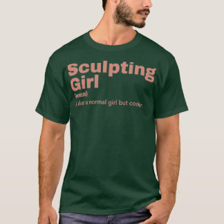 Camiseta Esculpindo Garota Esculpindo
