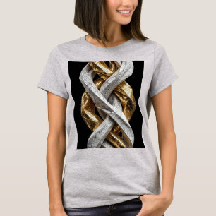 Camiseta Escultura de Fita Mosaico de Luxo Inter 3D Premi