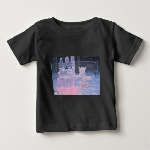 Camiseta Escultura de Gelo Artista Esportivo Esculturas Pre