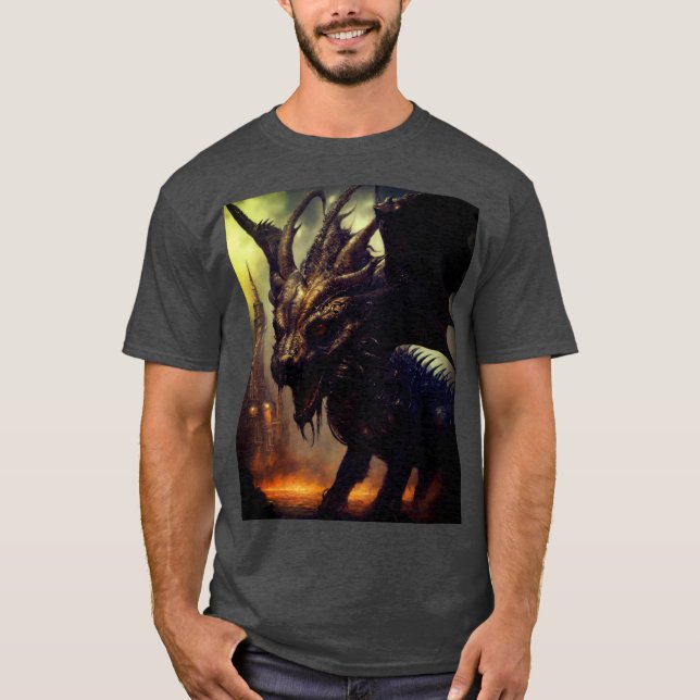 Camiseta Escura Básica Mais Trending: Conforto Con (Frente)