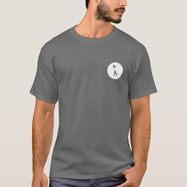 Camiseta Escura Básica Masculina (Frente)