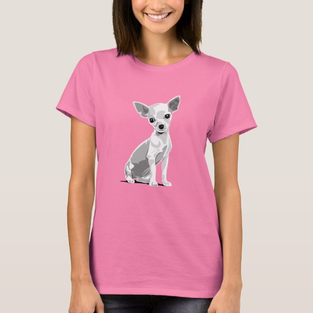 Camiseta escura Chiuahua (Frente)
