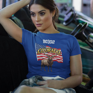 Camiseta Escura Feminina do Colorado