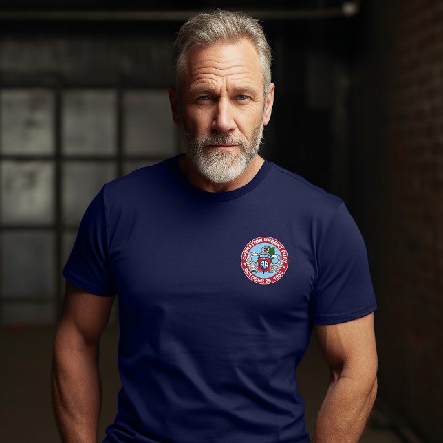 Camiseta escura OUF Grenada Raider 82º ABN (Criador carregado)