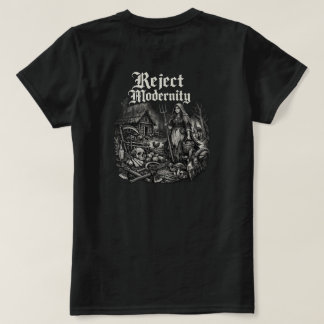 Camiseta Escura Rejeitar Modernidade