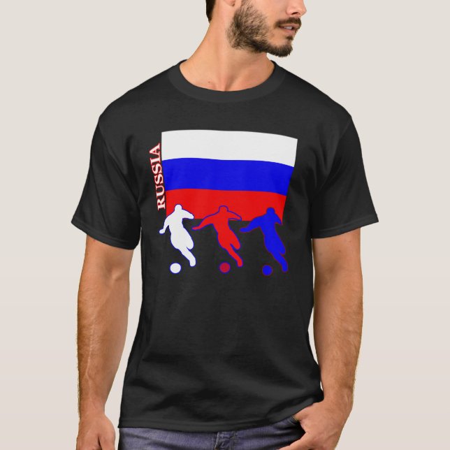 Camiseta Escura Rússia (Frente)