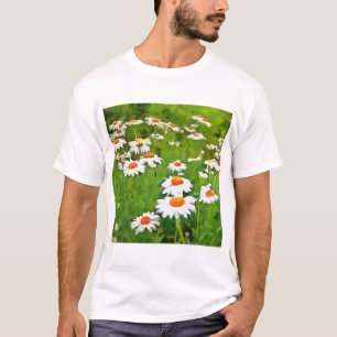 Camiseta Escuridão Artística e Secas Coloridas do Jardim Br