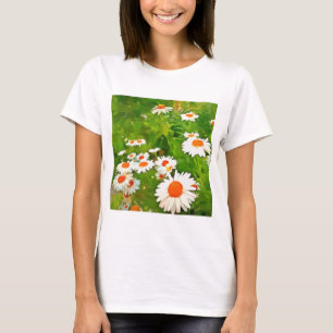 Camiseta Escuridão Artística e Secas Coloridas do Jardim Br