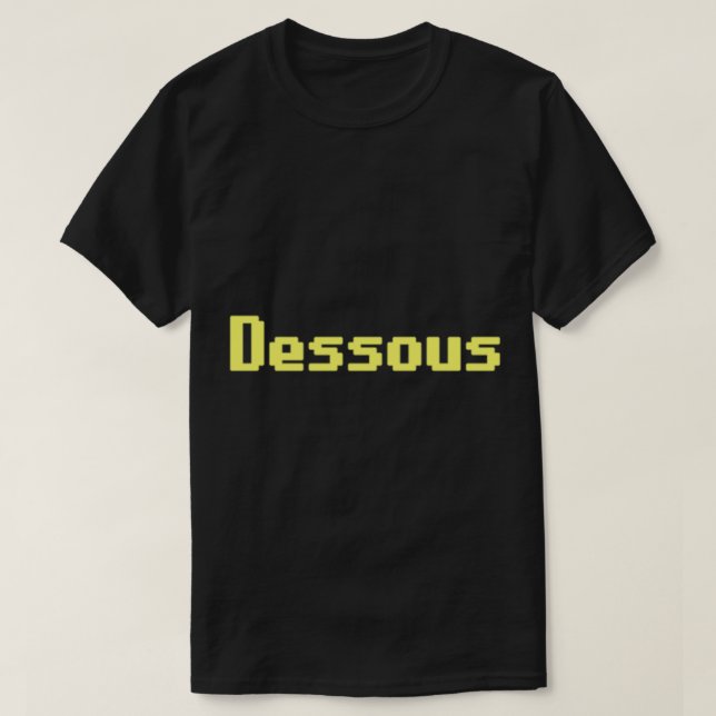 Camiseta Escuridão da Escola de Runescape (Frente do Design)