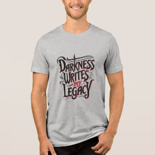 Camiseta Escuridão Escreve Meu Legado