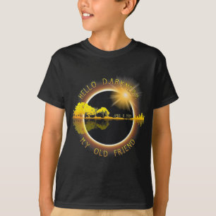 Camiseta Escuridão Meu Velho Amigo Eclipse