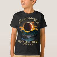 Escuridão Meu Velho Amigo Eclipse Solar Abril de 2