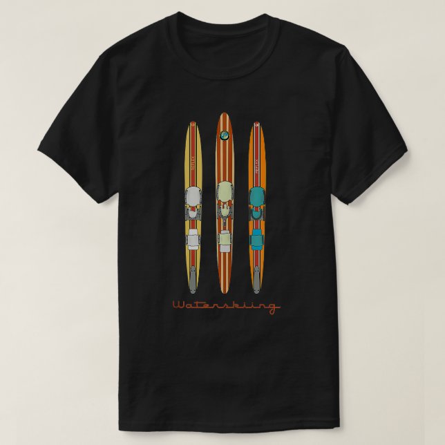 Camiseta Escuros de Água Vintage (Frente do Design)