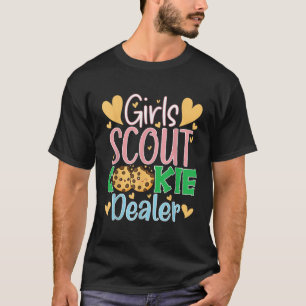 Camiseta escuta para garotas traficantes de biscoitos mulhe