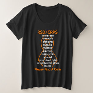 Camiseta Esfaqueando queimando Twisting...RSD/CRPS