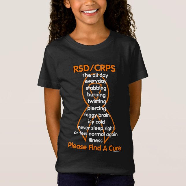 Camiseta Esfaqueando queimando Twisting...RSD/CRPS (Frente)