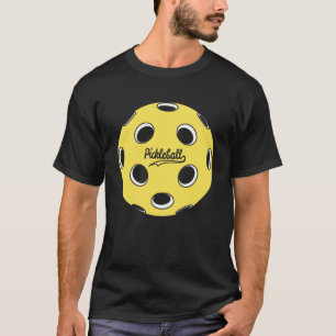 Camiseta Esfera de seleção gráfica amarela