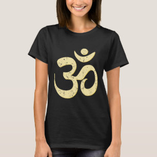 Camiseta Esfera Rica Símbolo Om Omkar Aum Espiritual Yoga M