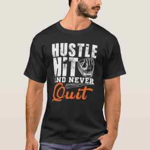 Camiseta Esforce-se, Acerte, Nunca Desista – Vida de Baseba