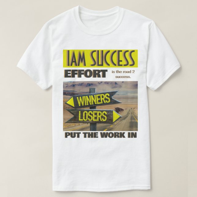 CAMISETA ESFORÇO (Frente do Design)