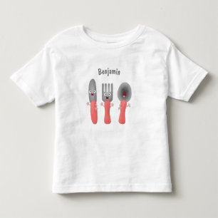 Camiseta Esforço de faca e talheres de colher