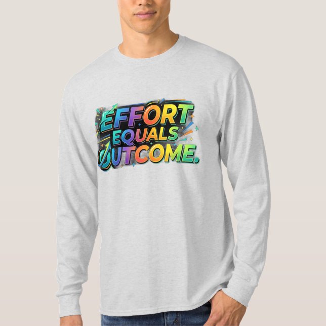 Camiseta Esforço É Igual ao Resultado (Frente)