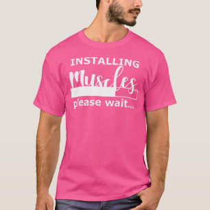 Camiseta Esforço Perfeito Músculos Com Efeito De Escória Es