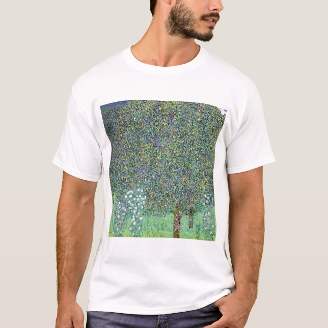Camiseta Esfregões Sob As Árvores, Gustav Klimt (Frente)