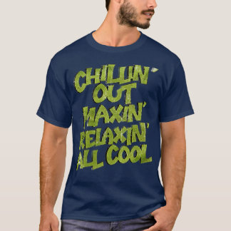 Camiseta Esfriando ao Máximo Relaxando Totalmente Legal